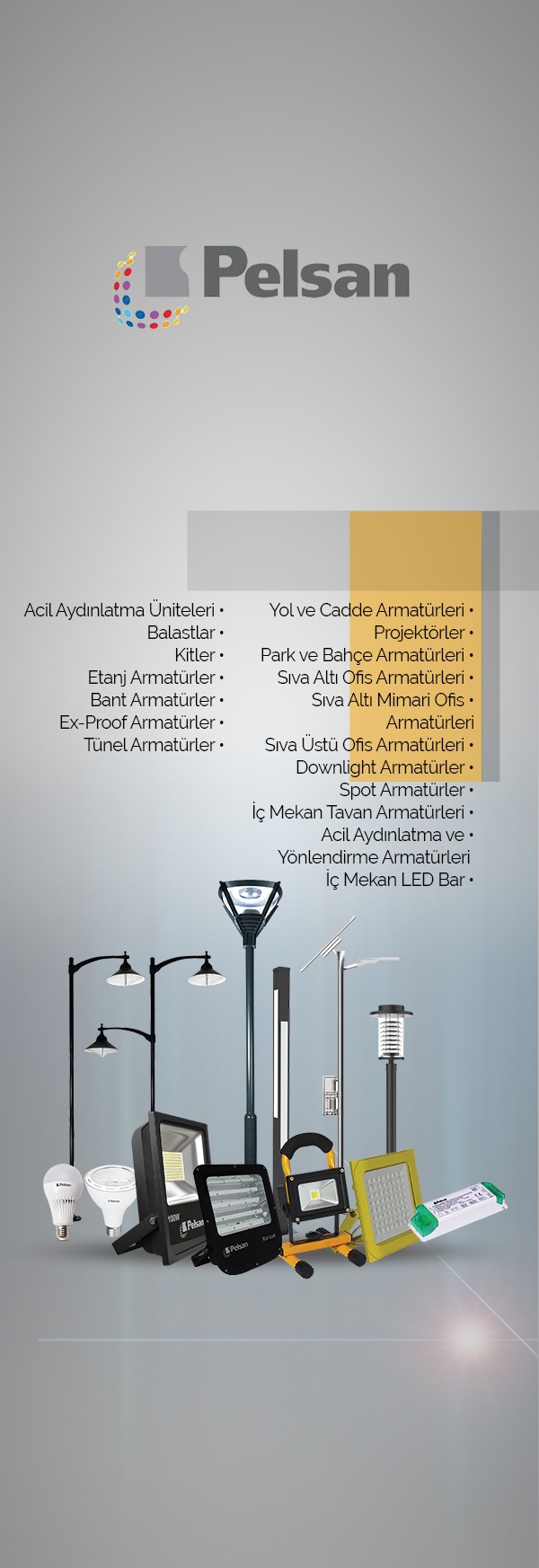 Pelsan Aydınlatma Fiyat Listesi - 2023/2