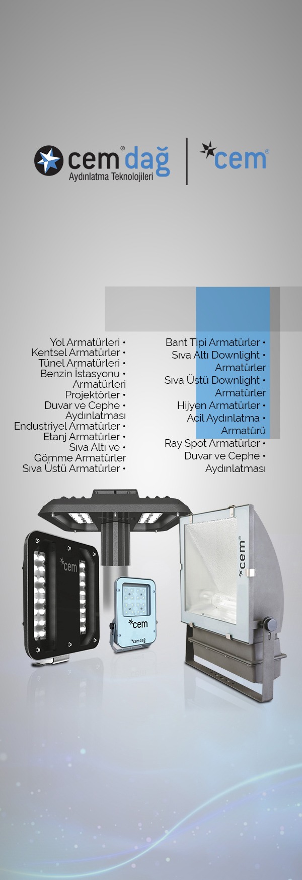 Cemdağ Aydınlatma Ürünleri